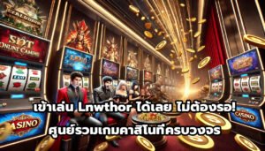 เข้าเล่น Lnwthor ได้เลย ไม่ต้องรอ! ศูนย์รวมเกมคาสิโนที่ครบวงจร-5